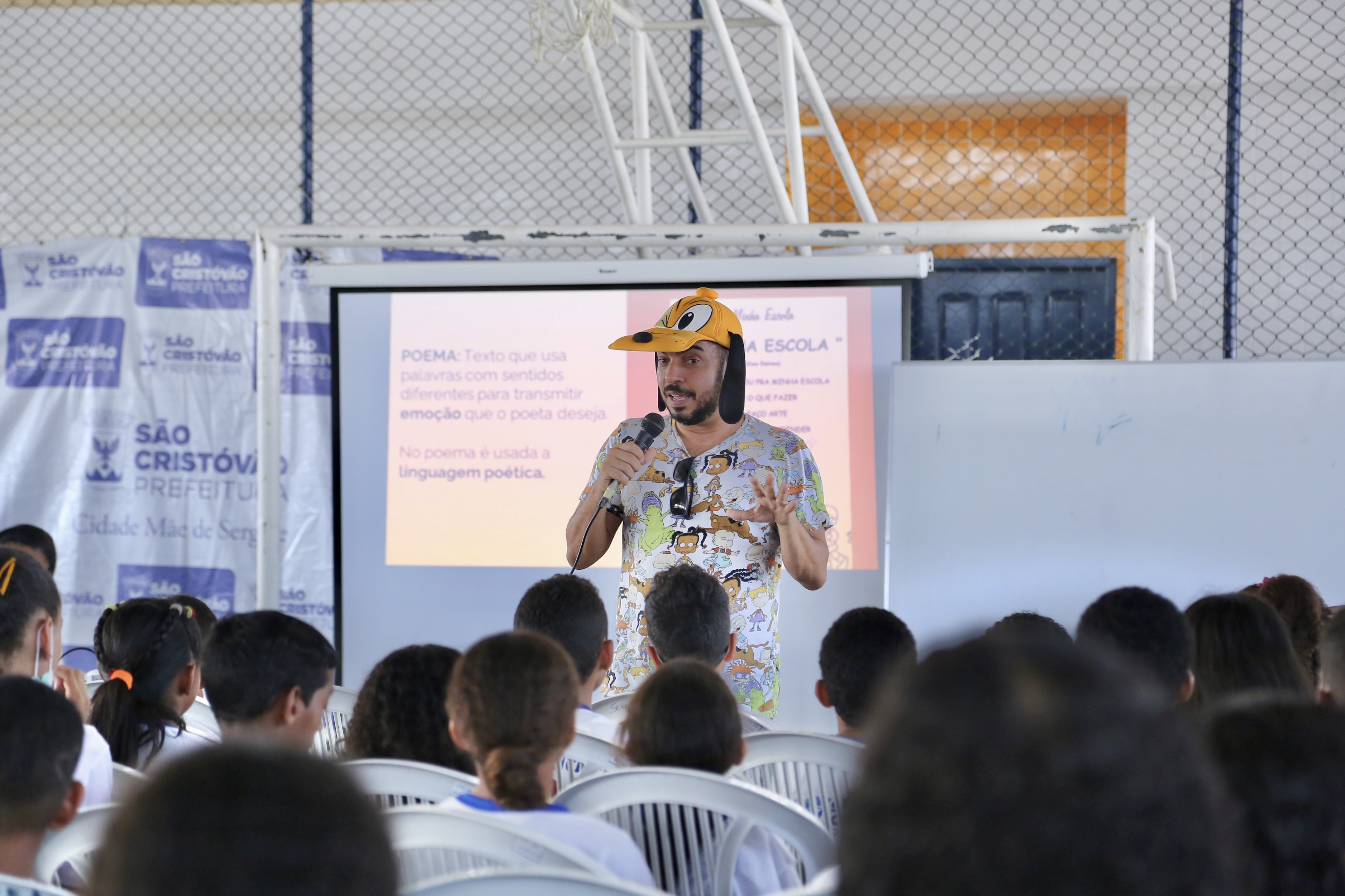 Alunos do º ano da rede municipal participam de Aulão preparatório para o Saese